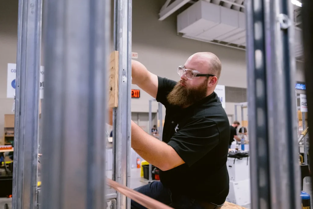 Cody McDonald of Van Contracting, Inc. in Columbia City, Indiana